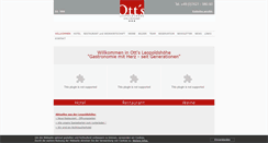 Desktop Screenshot of ottshotel.de
